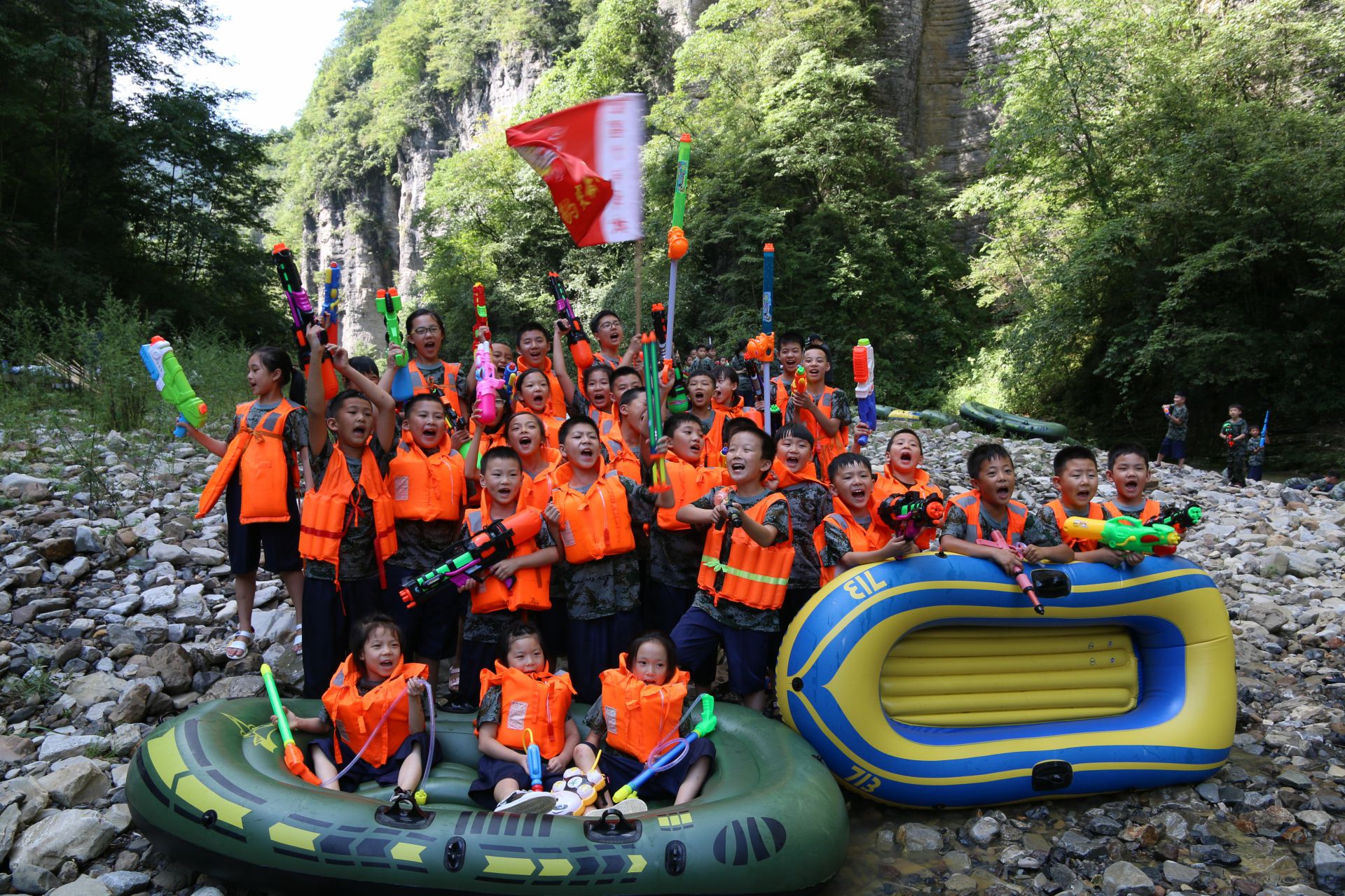 2018龙桥河夏令营精彩瞬间